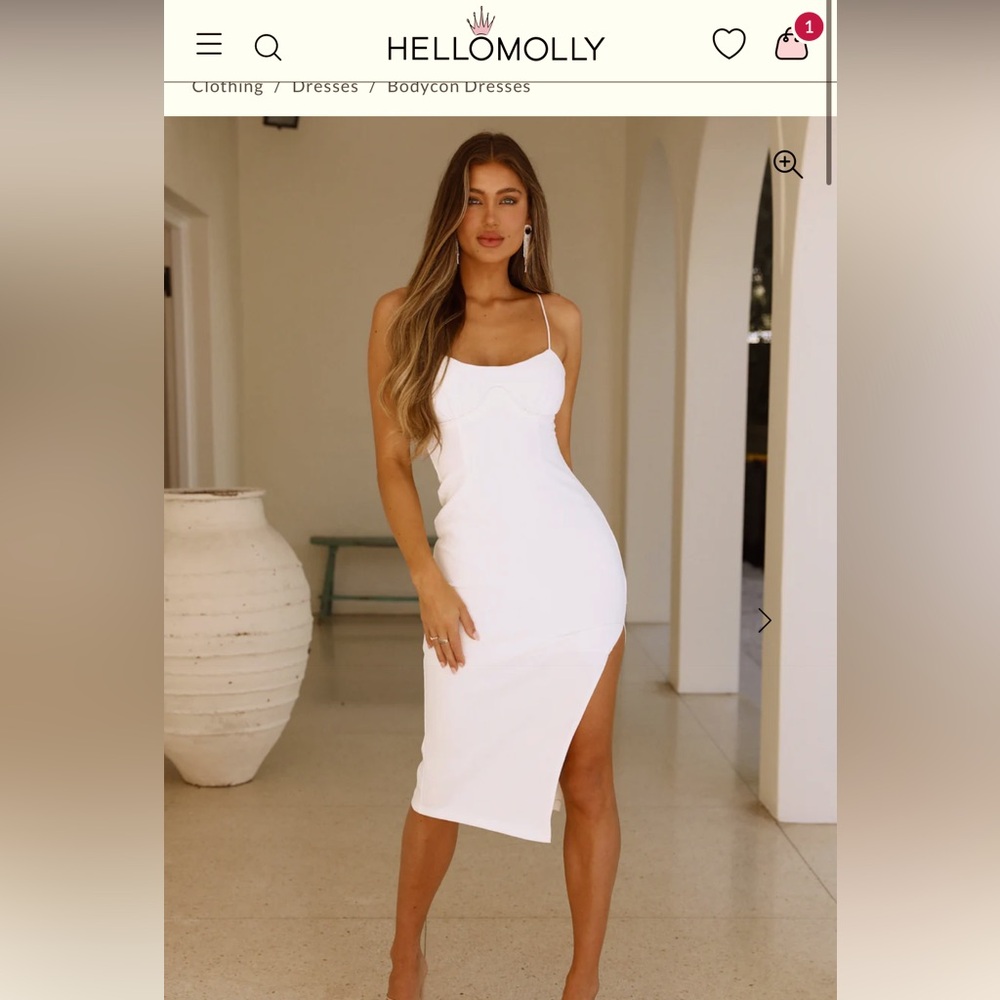 Hello Molly Get To Know Ya Midi Dress Size XS